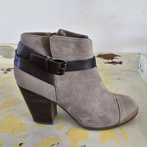 Taupe Ankle Boots Womens 11